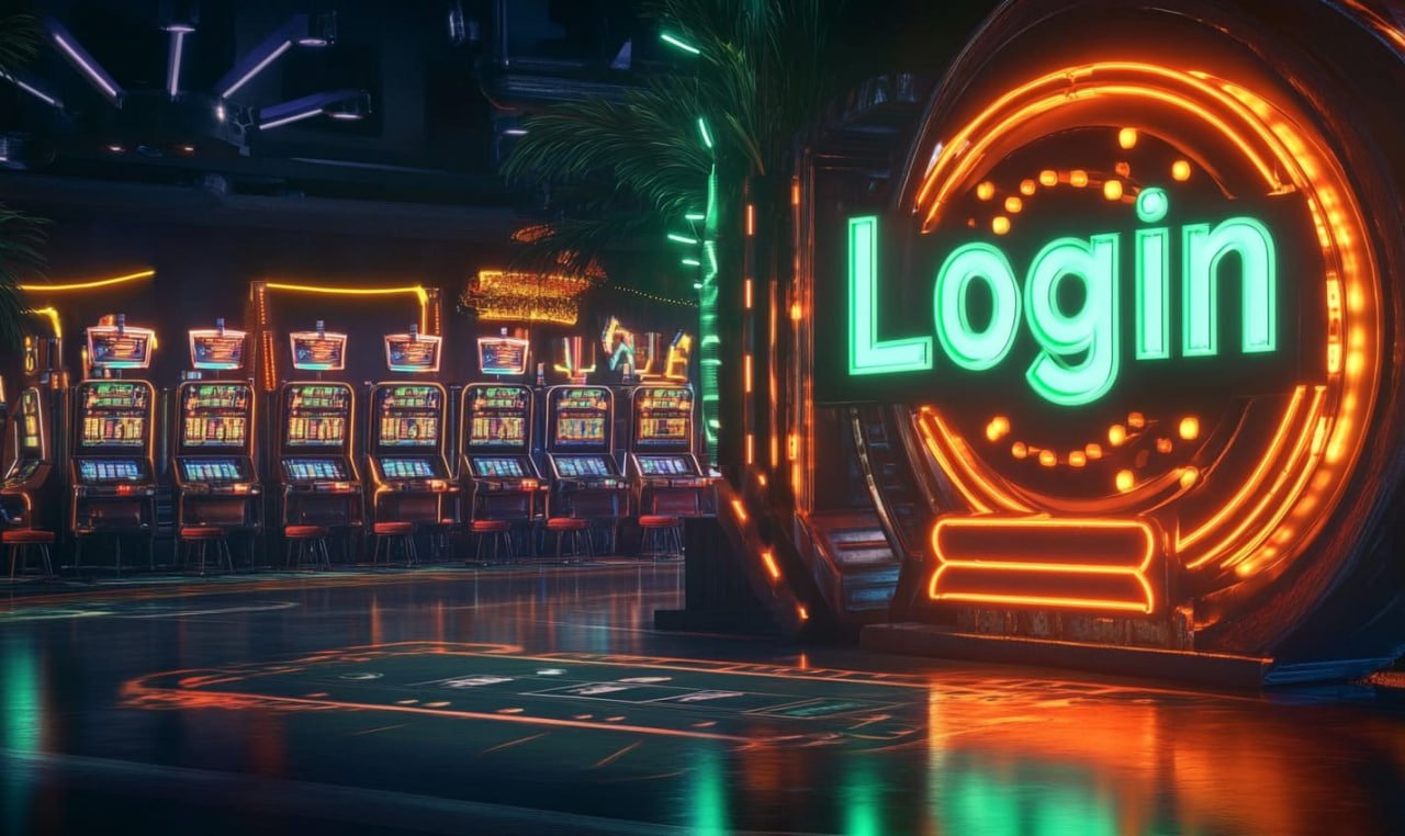 Account-aware slot scene emphasizing privacy on the 555www Slots page