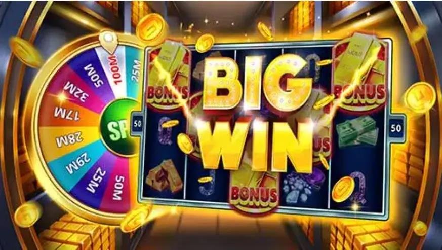Vibrant slot interface supporting the 555www casino-style entertainment section